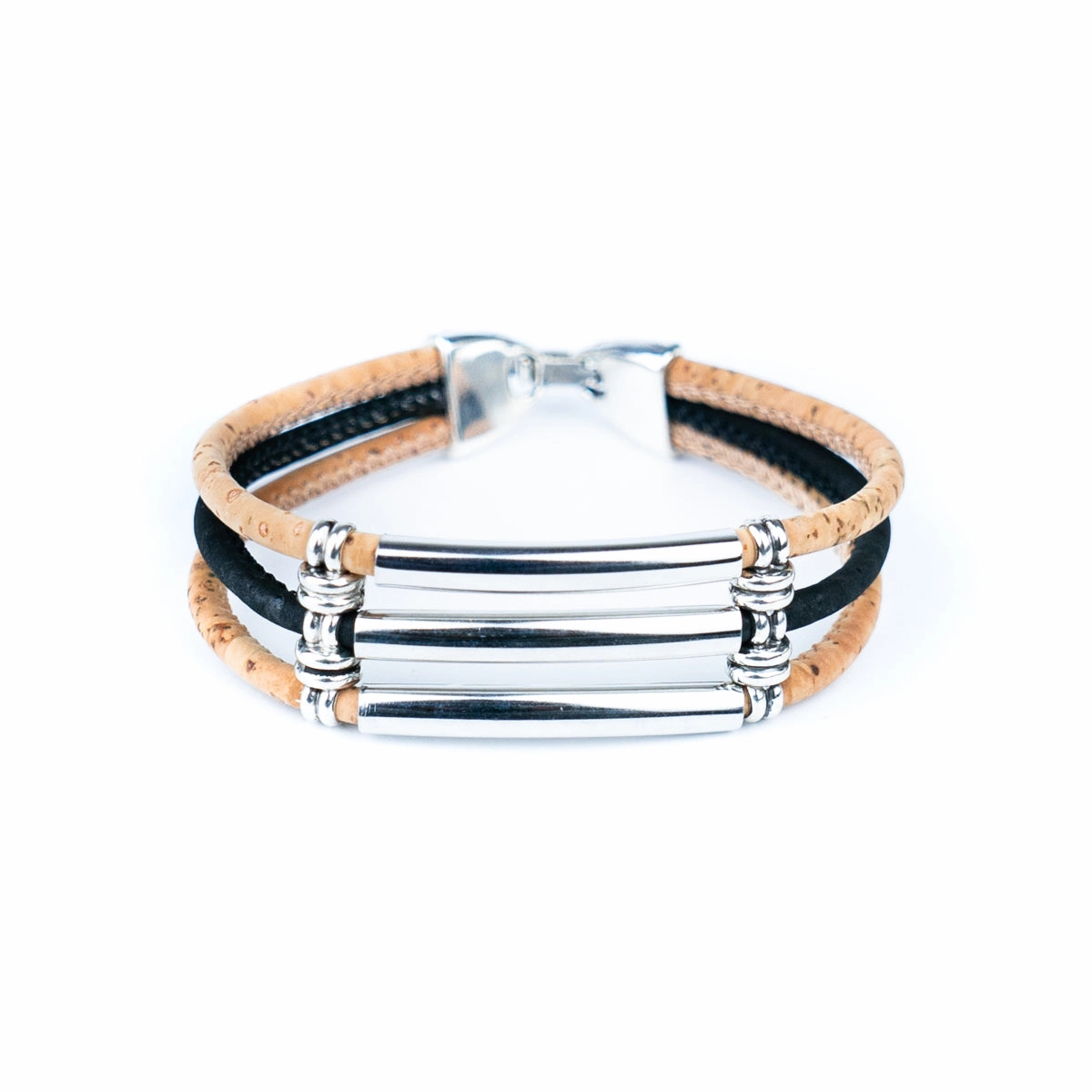 Tri-cork Cord Bracelet DBR-032-MIX-5new