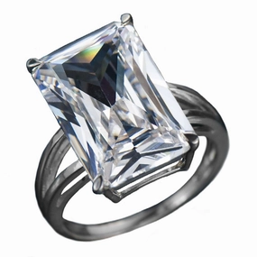 Trillionaire Rhodium Ring