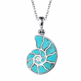 Turquoise Seascape Pendant