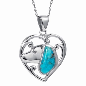 Turquoise Tails Pendant