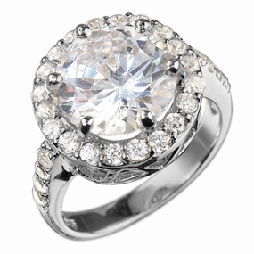 Versailles Rhodium Ring