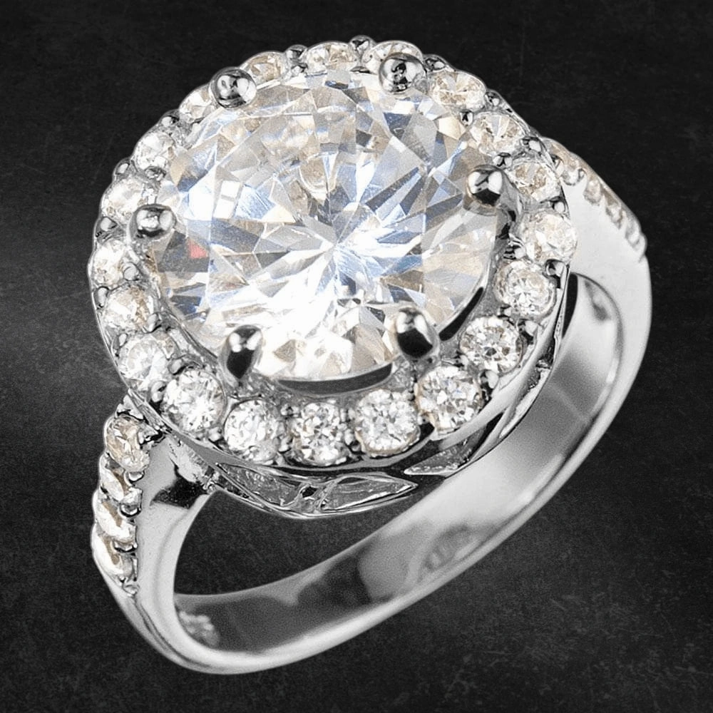 Versailles Rhodium Ring