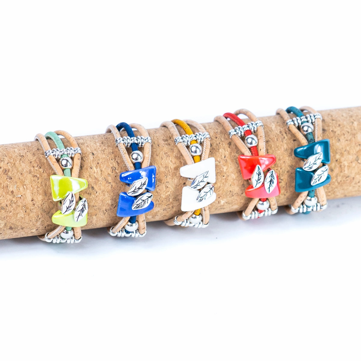 women's vintage original handmade natural jewelry BR-517-MIX-5
