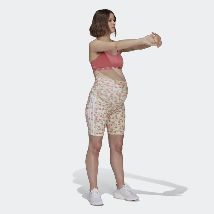 Women's adidas Grow Positivity Training Short Tights (Maternity) adidas Shoes