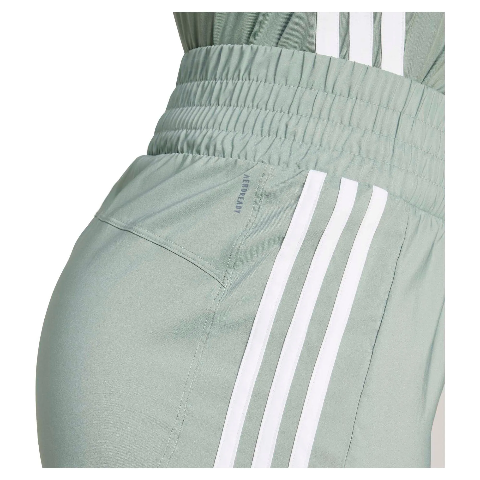 Women’s Pacer Training 3-Stripes Woven High-Rise 5 Inch Shorts