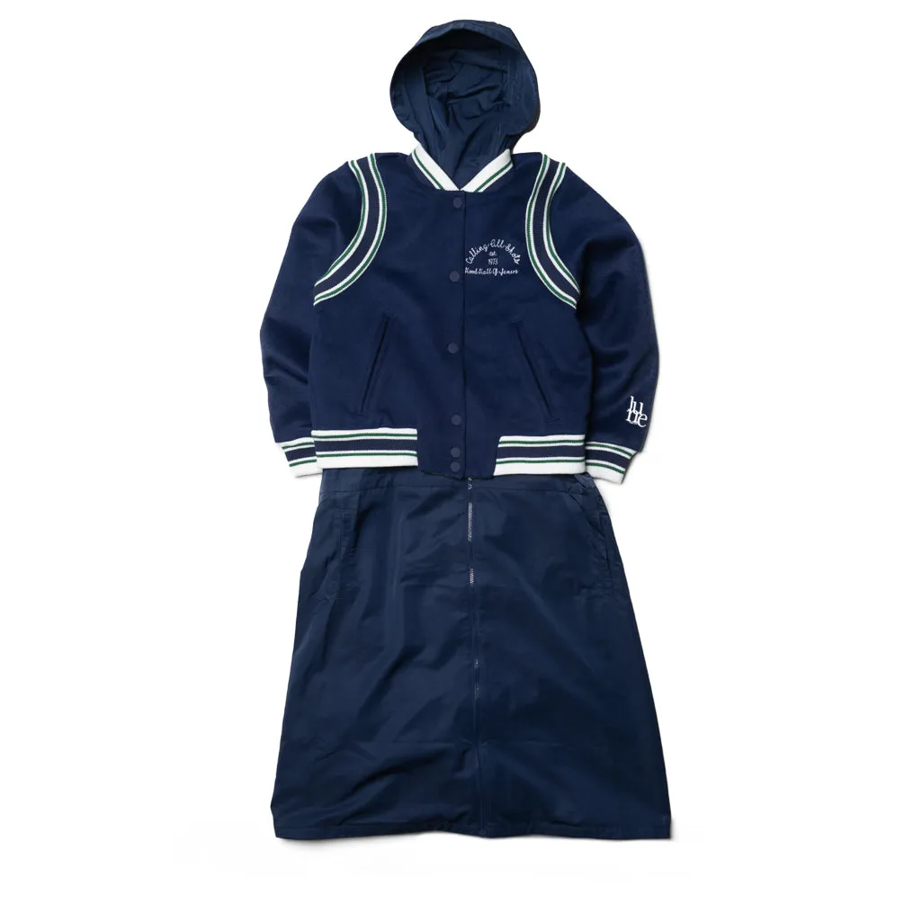 Women's Puma x June Ambrose Victory Varsity Jacket - Patriot Blue